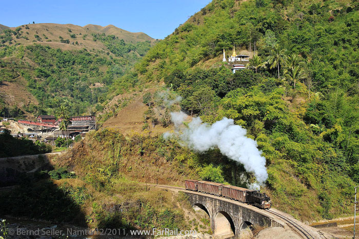 Burma Mines Railway: Wallah Gorge