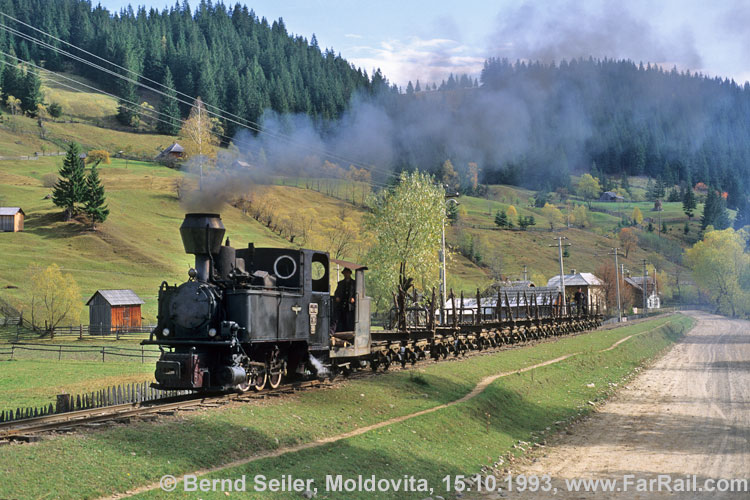 Foresty railway Moldovita at the (almost) good old times 
