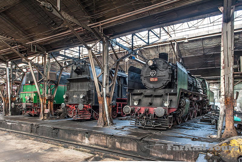 BDZ - Steam in Bulgaria depot Sofia