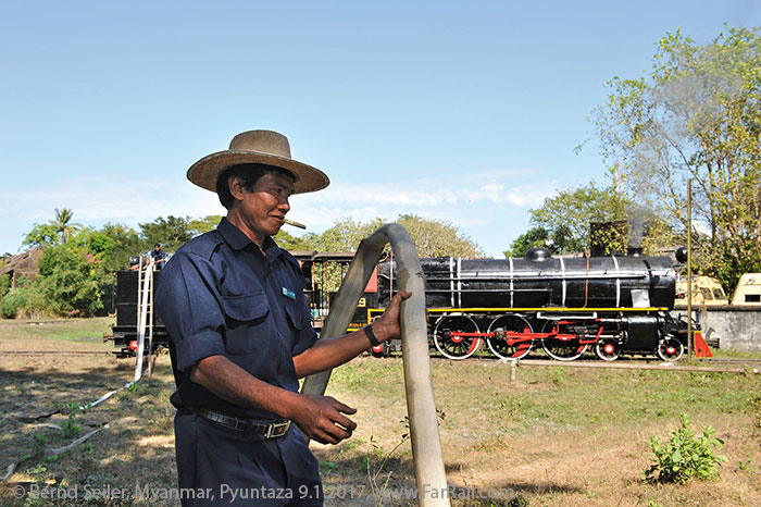 State Railway Steam in Myanmar/Burma