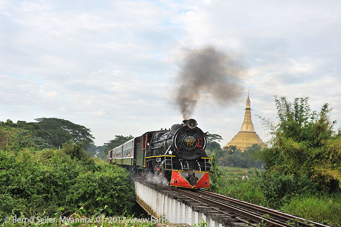 Metre Gauge Steam in Myanmar/Burma