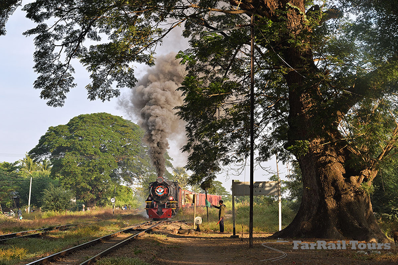 Main Line Steam in Burma (Myanmar)
