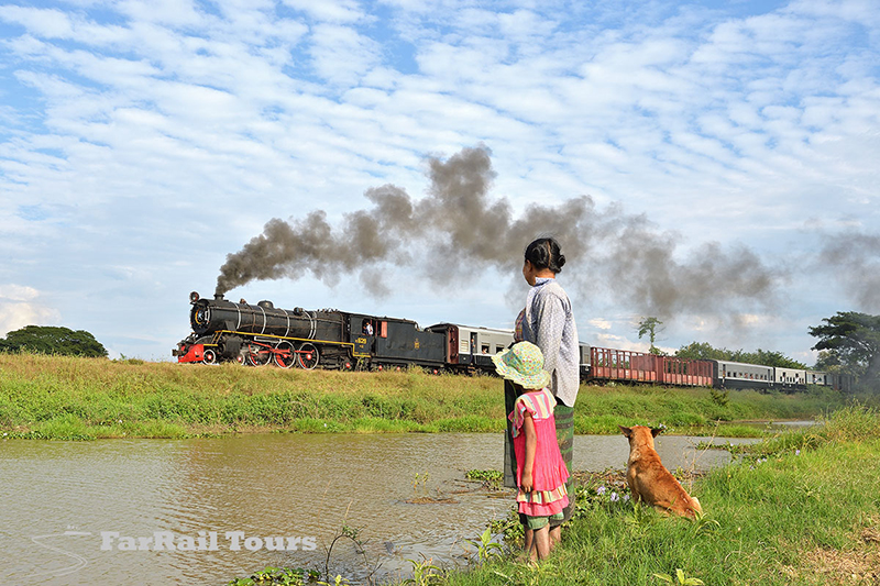 Steam in Burma/Myanmar for railway photographers