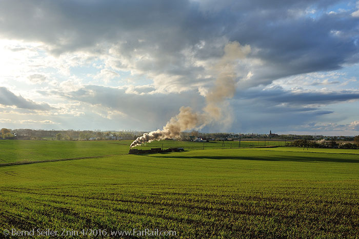 Dampf auf Schmalspurbahnen in Polen