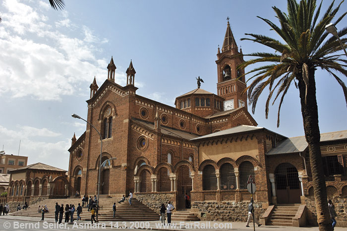 Cathedral in Asmara, Eritrea