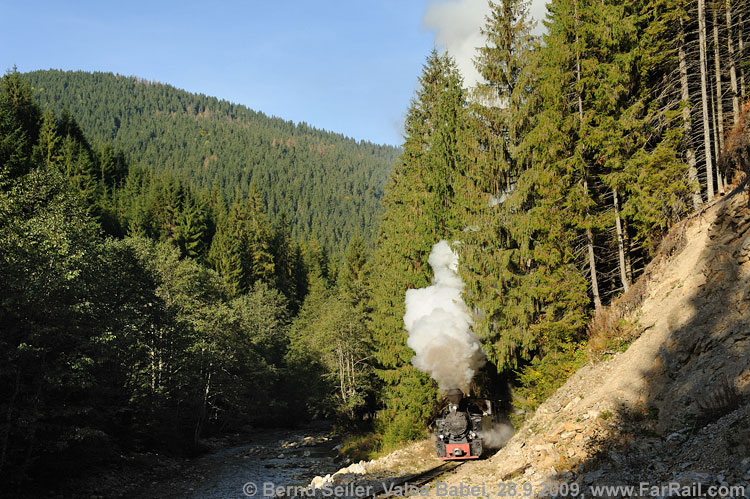 Schmalspur-Dampfzüge in Rumänien