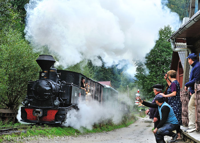 Narrow Gauge Steam in Romania: Viseu de Sus