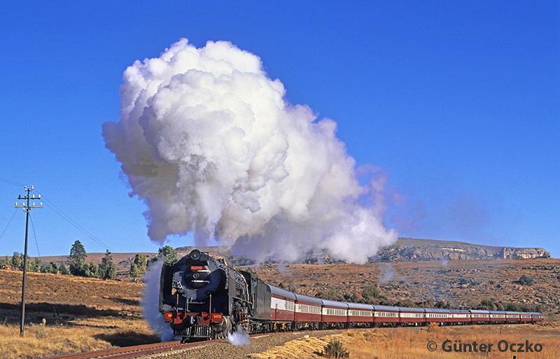 Great steam in South Africa: 25NC and 15F